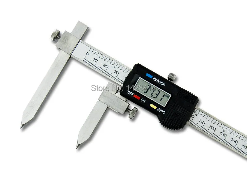 10 150mm 6inch Center Distance between Holes Digital Caliper/Center