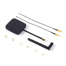 Black ABS Durable 5.8G FPV SMA-J Connector Panel Antenna for Hubsan H501S/H502S Syma X5C RC Quadcopter C4001 FPV Screen RC Parts hubsan x4 h502s fpv quadcopter crash pack