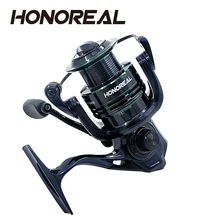 Honureal Рыболовная катушка 3000 алюминиевая катушка 9+ 1 BB CNC ручка спиннинговая Рыболовная катушка с бесплатной запасной графитовой катушкой