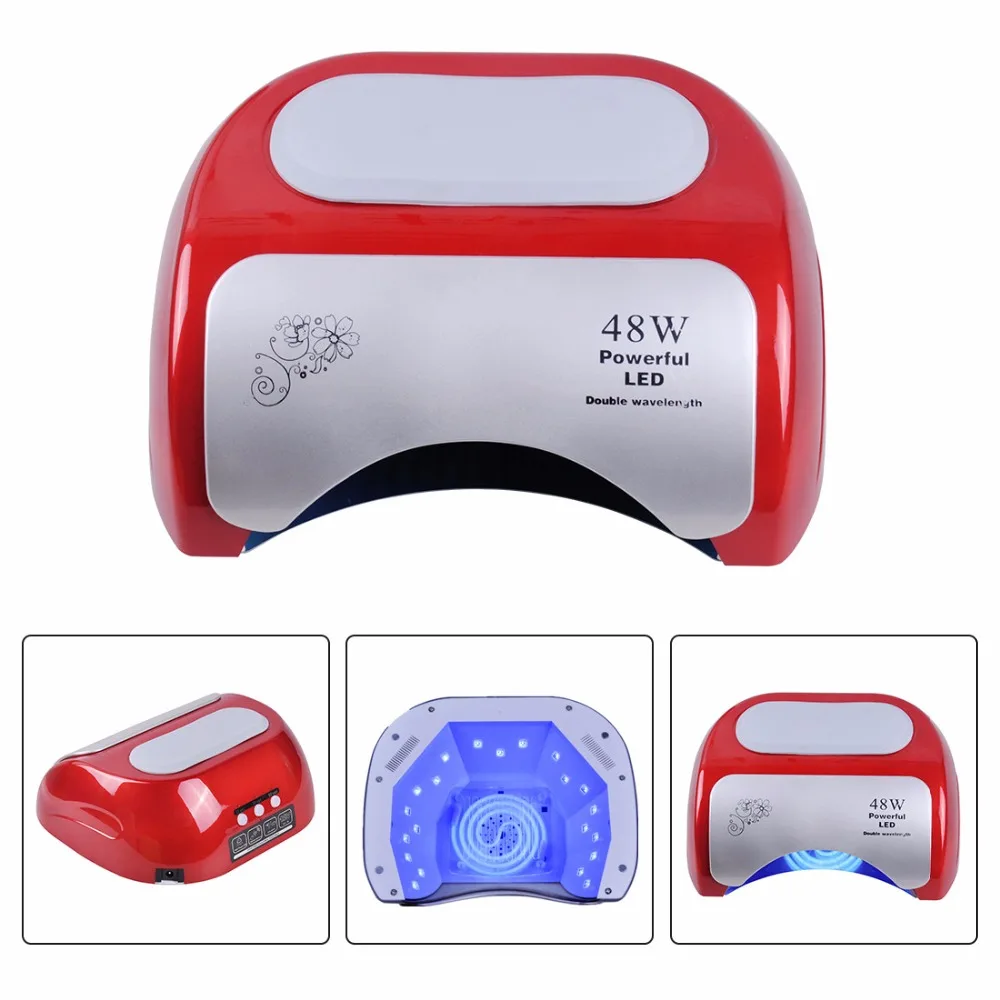  Biutee 48W CCFL Nail Dryer Polish Machine UV Lamp LED Lamp Nail Lamp for Curing Nail Polish Gel Nai - 32786797587