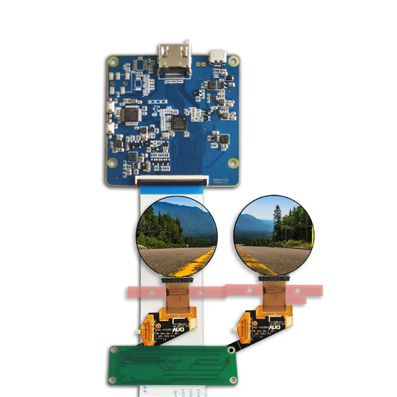

new 1.39 inch round oled display screen 400*400 hdmi mipi board for diy project