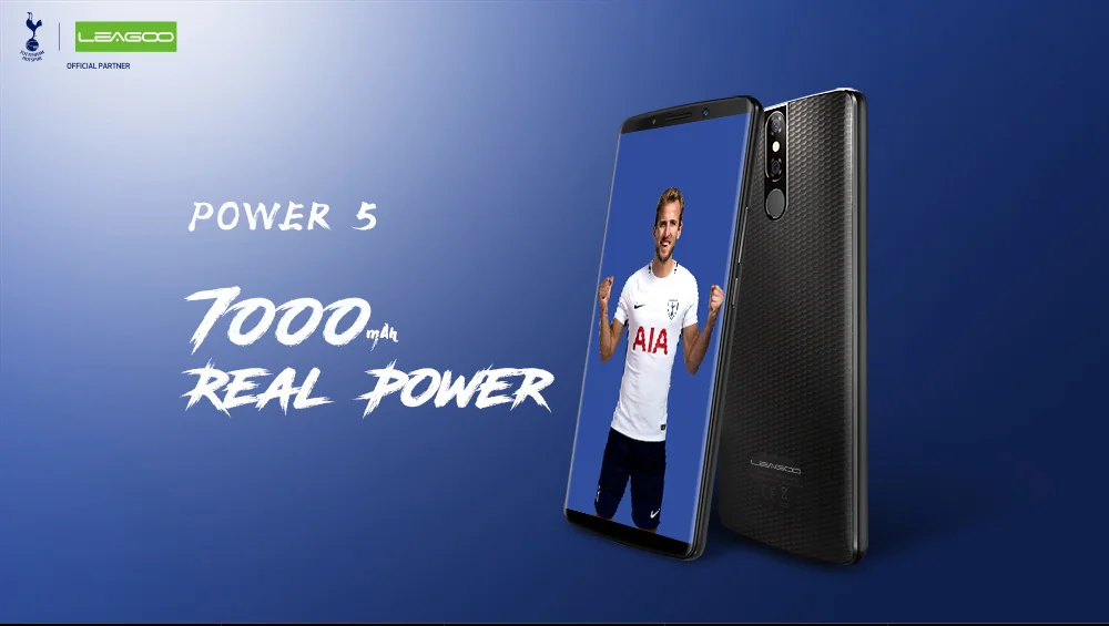 LEAGOO power 5 смартфон 5,99 "FHD + 18:9 ram 6GB rom 64GB Android 8,1 MT6763 Восьмиядерный 7000mah двойные задние камеры 4G мобильный телефон