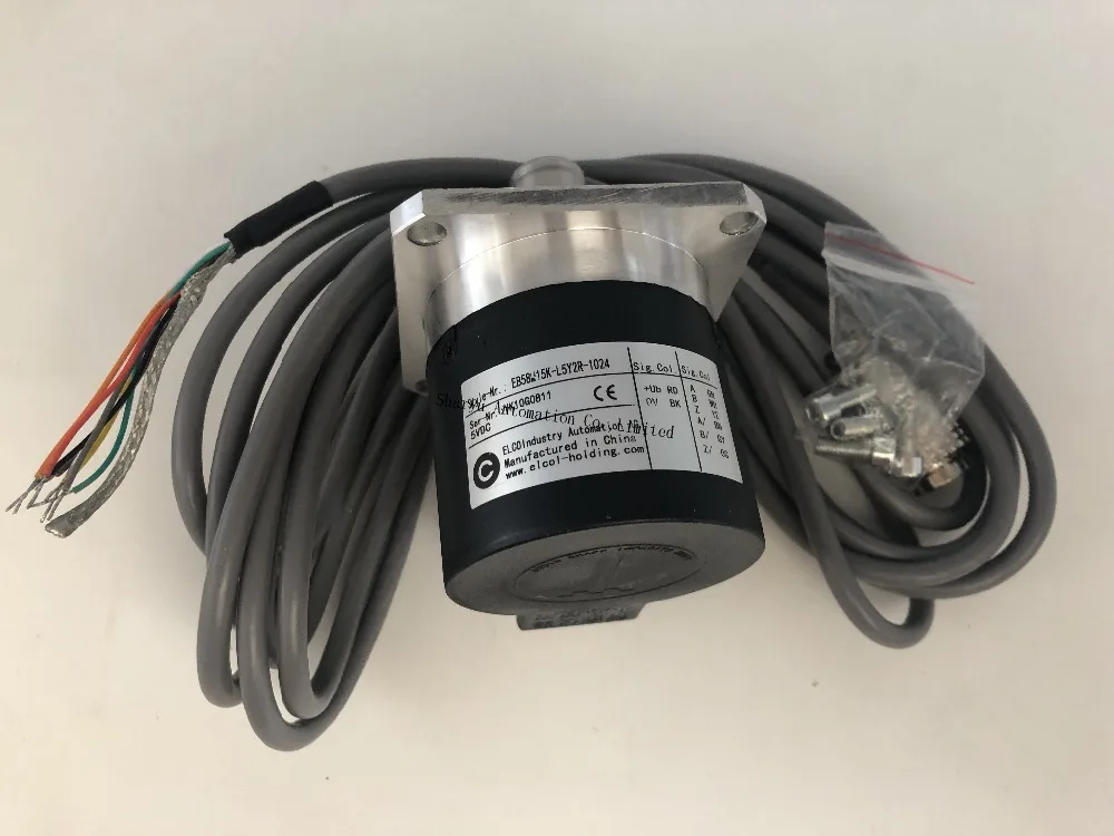 Новый Лучшее качество заменен Elc кодер EB58M15K L5Y2R 1024 5VDC eb58m15k l5y2r с оптовой ценой 1 год