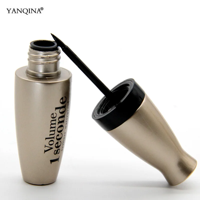 Eyes Makeup Black Eyeliner Pen Waterproof 6ML Liquid Eye Liner Pencil Make up Cosmetics Eyelid Drwaning Enhancer Soft Pen Brush