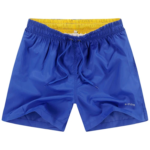 Летние новые модные свободные шорты быстросохнущие хорошего качества Sunga De Praia Masculina - Цвет: Синий