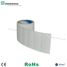 50 шт./упак. очень удобный ПЭТ водонепроницаемый клей RFID метки УВЧ пассивный стикер этикеток