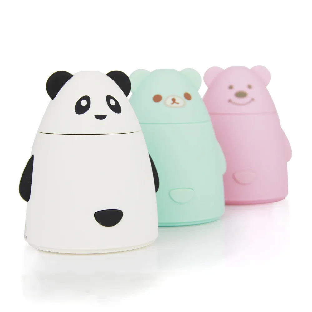 

Cute Bear Shape USB Ultrasonic Atomizer Air Humidifier Steam Diffuser 80mL Mist