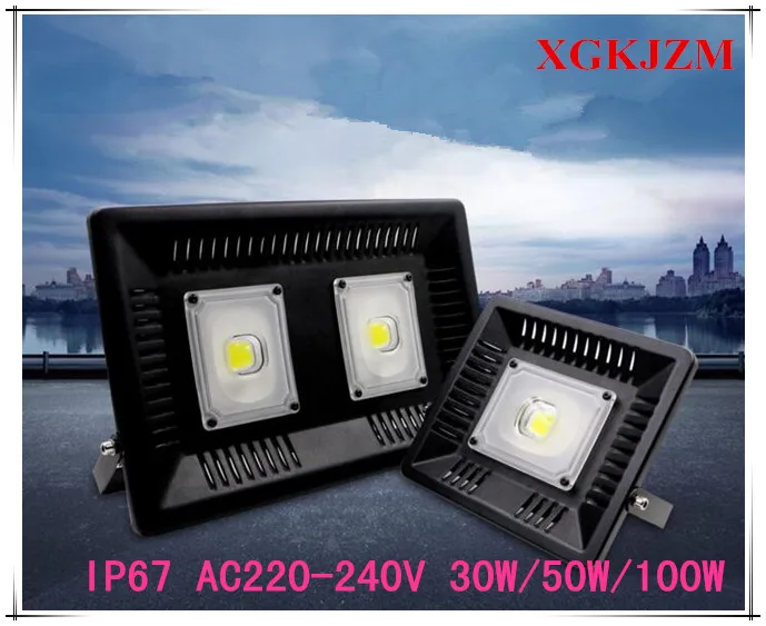 

LED Flood Light 30 W/50W/100W LED Floodlight IP67 Waterproof 220 V-240 V LED Spotlight Floodlight LED Garden Outdoor Lighting La