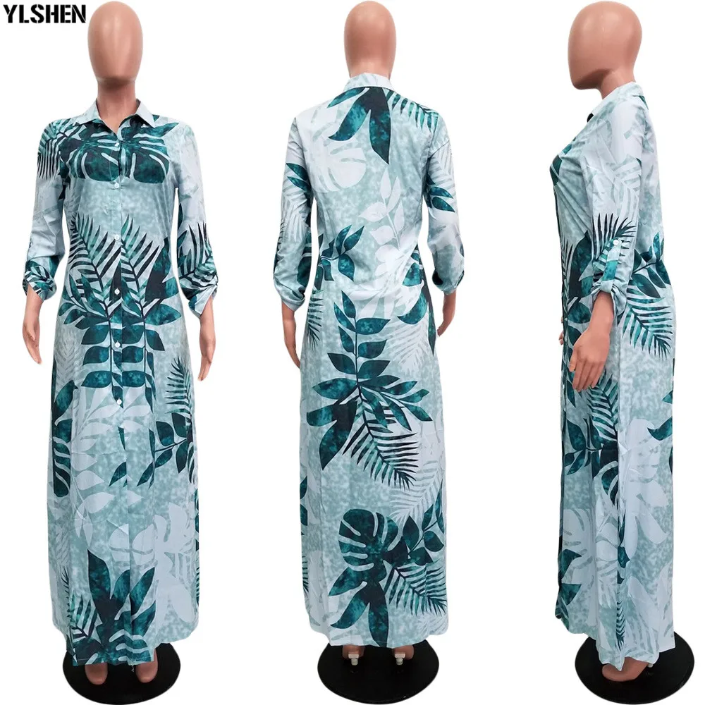 African Dresses For Women African Clothes Africa Dress Print Dashiki Ladies Clothing Ankara Plus Size Africa Women Dress 01