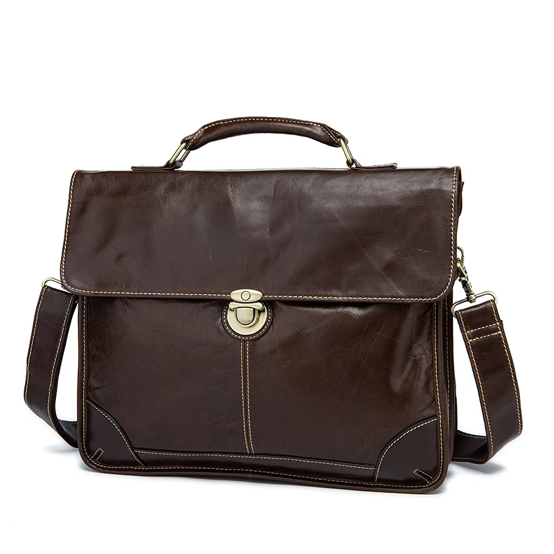 

2019 New Arrival Sale Gelunhai Genuine Leather Men Bags Male Men's Handbags Laptop Briefcases Portfolio Shoulder Tote Crossbody