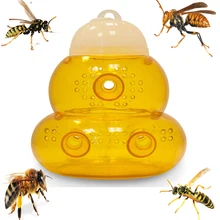 2 шт Cucurbita формы Beecatcher пластиковые ловушки для ловли насекомых