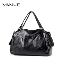 2017 Nueva Piel Natural Bolsos de Cuero Genuino Totes Casual Cruzada Cuerpo Grandes Bolsos Boston Totalizador de la Alta Calidad de Las Mujeres Mujer