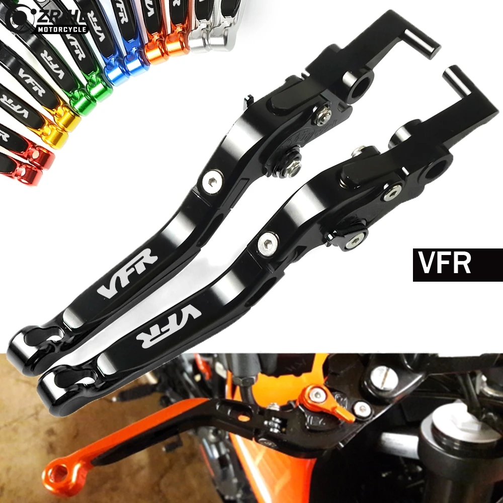 

FOR Honda VFR800 Fi/W1 1998-2001 VFR800 VTEC 2002-2008 High Quality Adjustable extenable CNC Motorcycle brake clutch lever