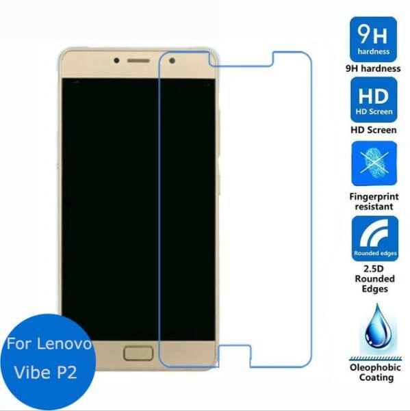2 шт. стекло для Lenovo Vibe P2 защита экрана закаленное P2C72 защитная пленка Wolfsay|glass