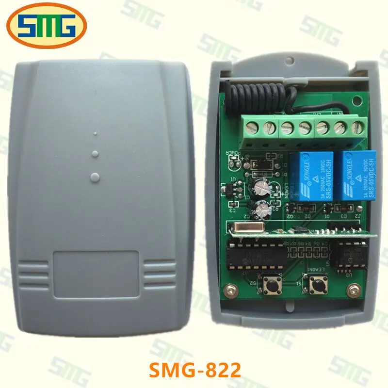 

BFT 2 Channel receiver 433.92 MHz 12-24V DC for MITTO, KLEIO, TRC tranmitters