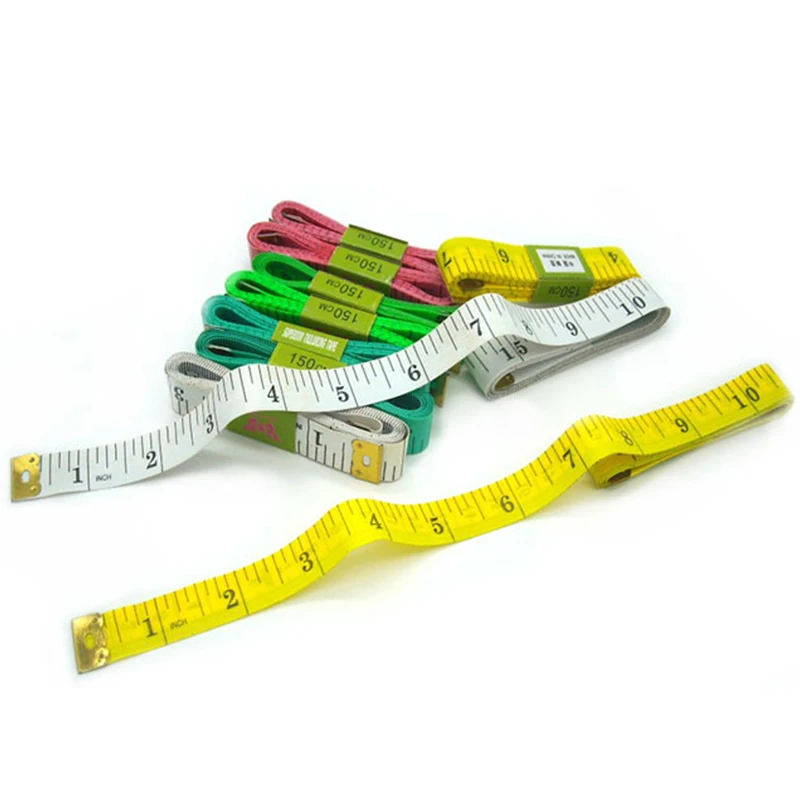 1,5 м случайный цвет мягкая гибкая линейка правило профессиональные швейные измерительные инструменты ручные швейные принадлежности