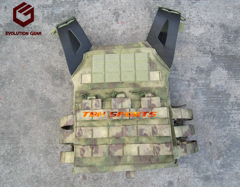 Evolution Gear EG 500D Cordura Vest Jump Plate Carrier JPC Vest A TACS FG vest Free