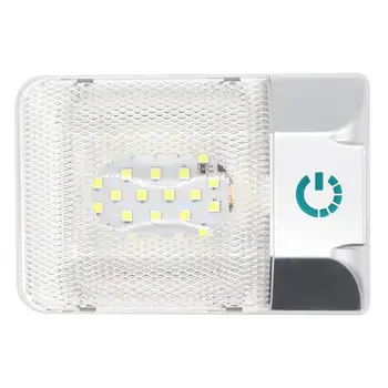 

24Leds Interior Single Dome Ceiling Lights, Dc 12-24V Ceiling Light, Adjustable Led Rv Interior Lighting For Rv Boat Camper Tr
