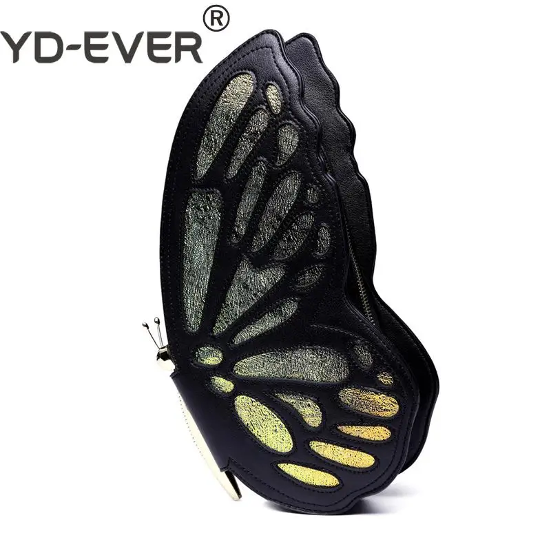 Уникальный дизайн бабочки сумки на плечо высокого качества милые женские клатч