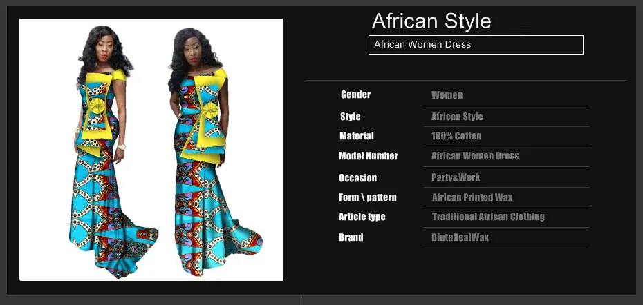 Summer Dress Maxi African Dresses for Women Off Shoulder Dresses Women Strapless Vestidos Elegant Printed Clothing Unique WY2457