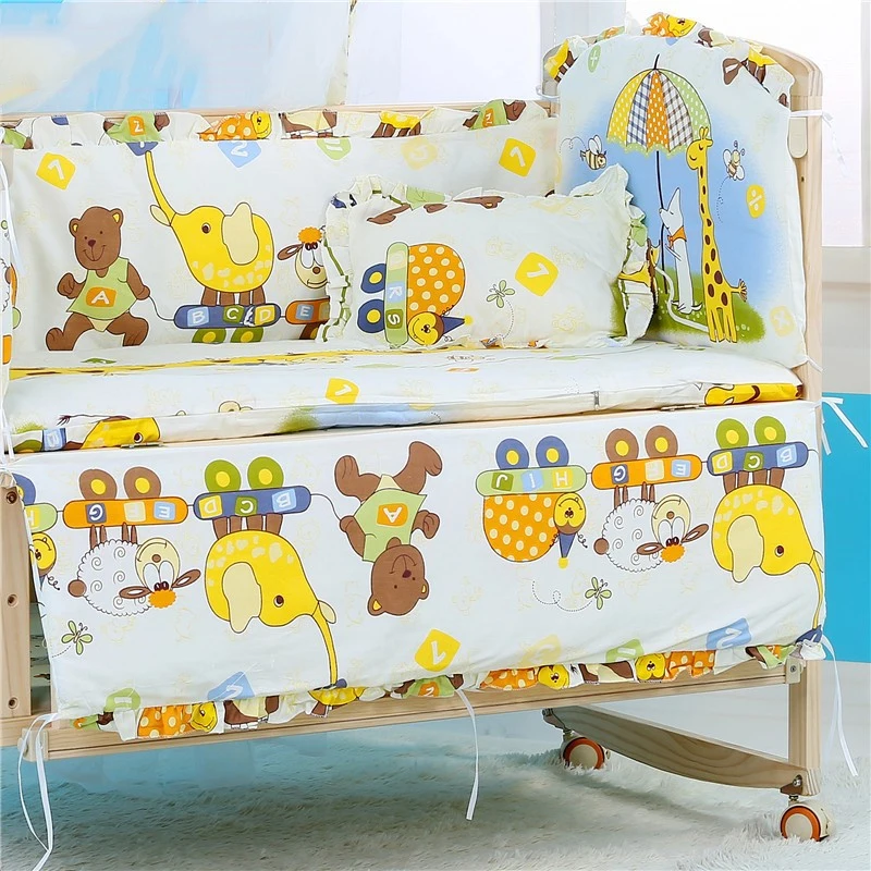 Комплект детского постельного белья IMBABY 5 шт. детские постельные принадлежности