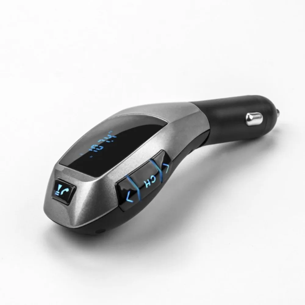 X5 автомобильный прикуриватель вызов fm-радио передатчик MP3 музыкальный плеер