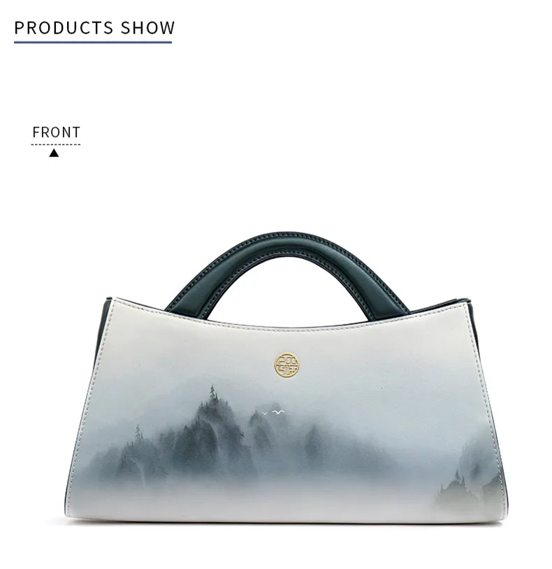 PMSIX, женские сумки из спилка, дизайнерские сумки, светильник, цвет, простая модная сумка на плечо, сумка в форме Луны, клатч P120115