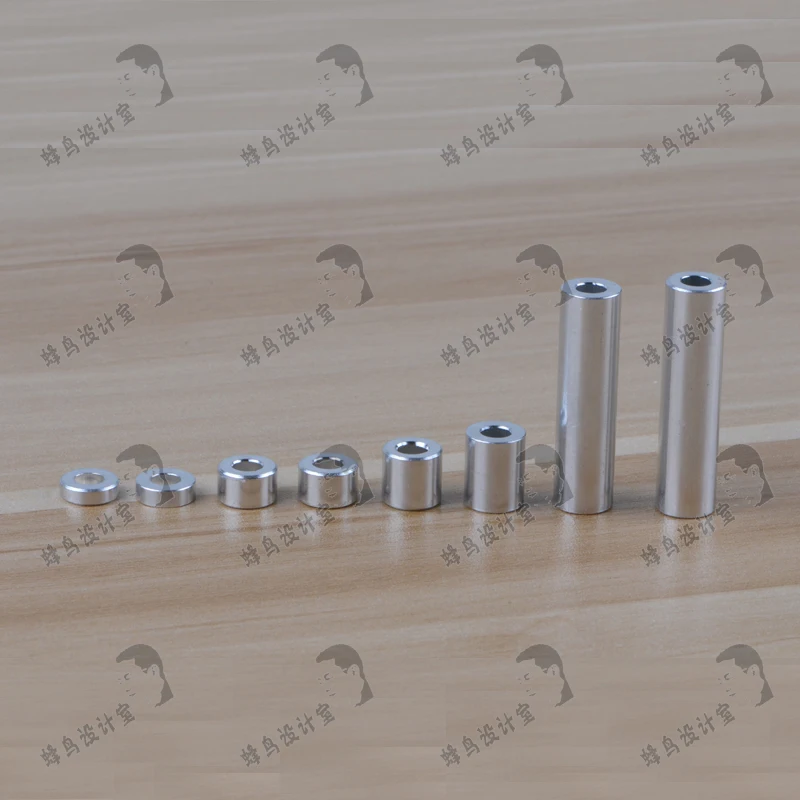 

SWMAKER CNC 3D printer openbuilds aluminum spacers ID:5.1 OD:10mm