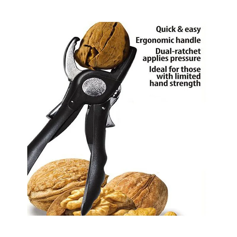 

IKENI New Avod Breaking much Racheting Seafood Cracker Tools Idea For Limit Strength Use Nut cracker