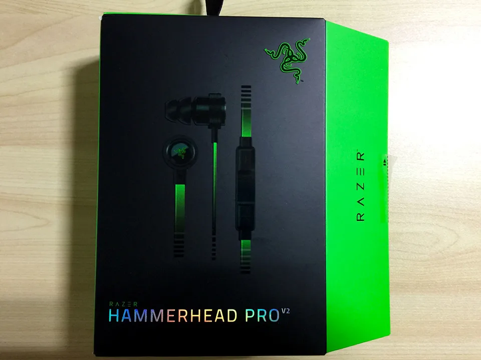 In Ear Razer Hammerhead Pro V2 Gaming Headset Pc Laptop Music Earphone With Mic Ebay