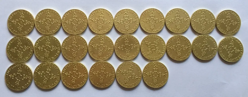 

<1611-1643> 24 coins France Louis XIII coins copy
