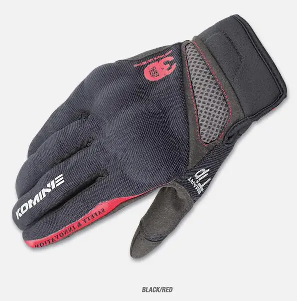 KOMINE GK-163 3D Защитная сетка мотоциклетные дышащие перчатки Сенсорный экран перчатки как для мужчин, так и для wowen - Цвет: Синий