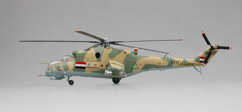 Ирак air force Mil Mi-24 задних вертолет 1/72 diecast easy model