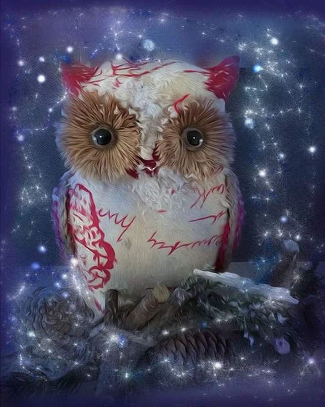 

5D Diy Diamond Painting Cross Stitch Cartoon Owl Full Square Diamond Embroidery Sale Rinestones Painting Diamond Mosaic Decor