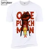 Camiseta de ANIME One Punch Hombre estampado para hombre, camisa fresca y cómoda, informal ► Foto 1/6