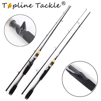 

TopLine Tackle telescopic fishing rod spinning casting carbon fiber glass feeder ultralight guide hard lure pole sea fishing rod