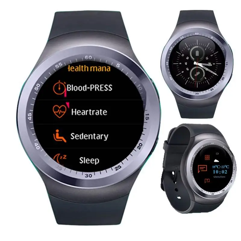 smart watch with heart rate monitor and blood pressure