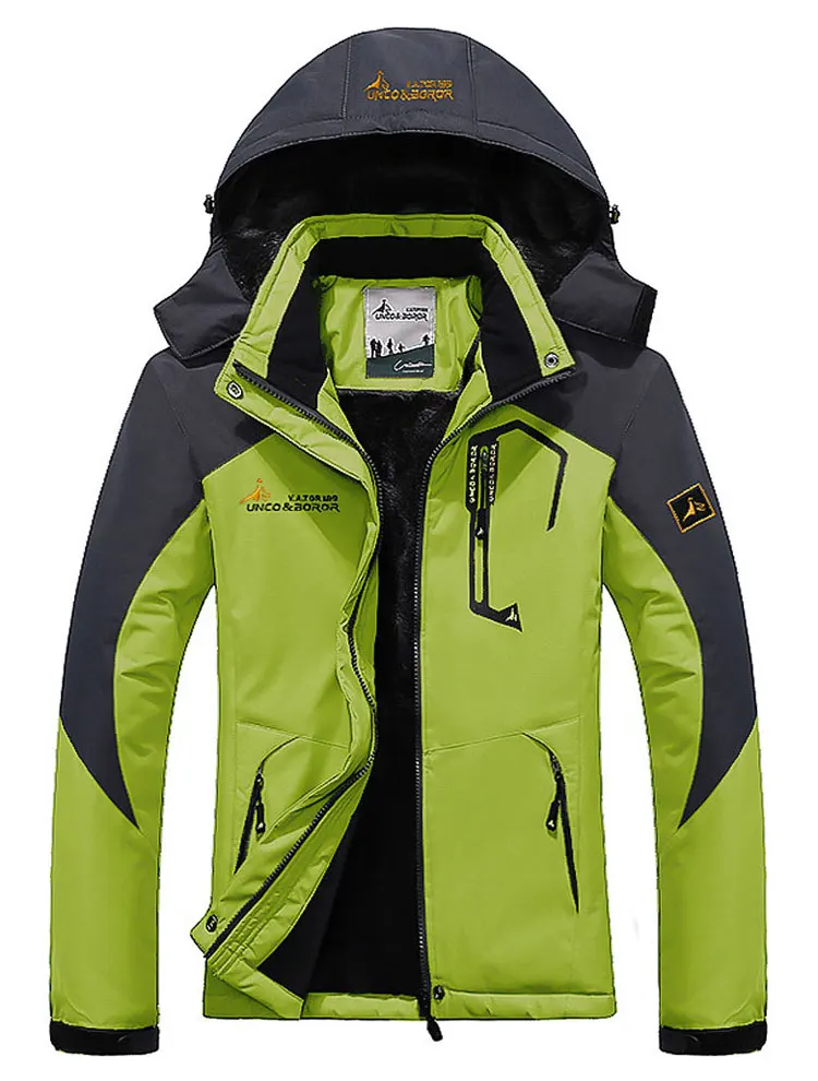 Лыжная куртка для женщин, водонепроницаемые флисовые зимние куртки, термопальто для улицы, для женщин, для горных лыж, сноуборда, пальто размера плюс, бренд