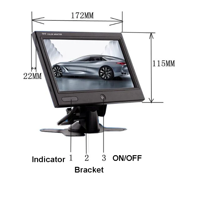 Size-AHD LCD Sreen