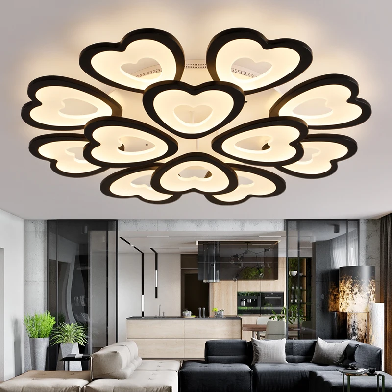 

Modern LED Chandelier fixtures lighting for bedroom dining room acrylic lampshade Chandelier lighting lamparas colgantes