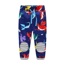 2017 new Boys Cotton Pants kids Trousers Jumping meters Brand Baby Clothes Boy Sweaterpants Print Kids Leggin top quality pants