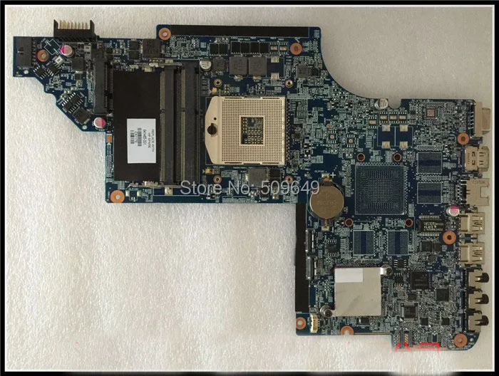 Высокое качество материнская плата для ноутбука HP DV6 DV6T DV6-6000 641485-001 100%