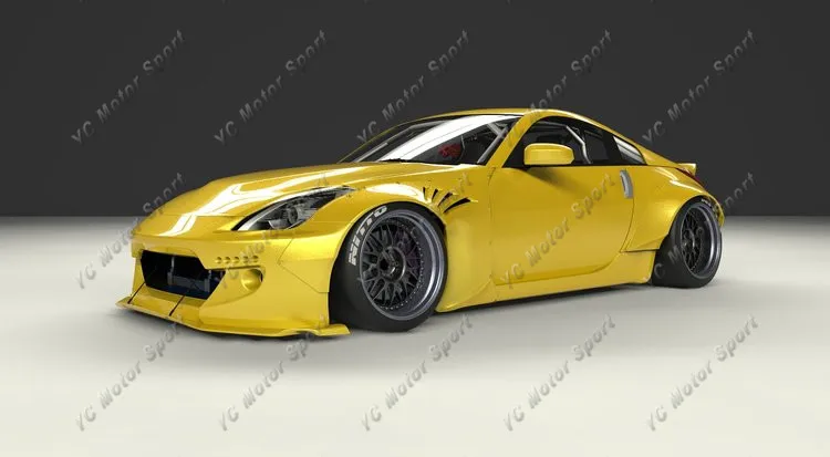 Комплект для тела из стекловолокна FRP подходит 2002 2008 350Z Z33 RB V2 стильный комплект