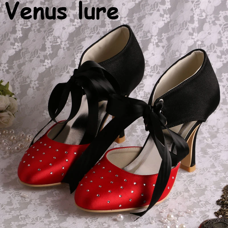 ladies black pumps size 7