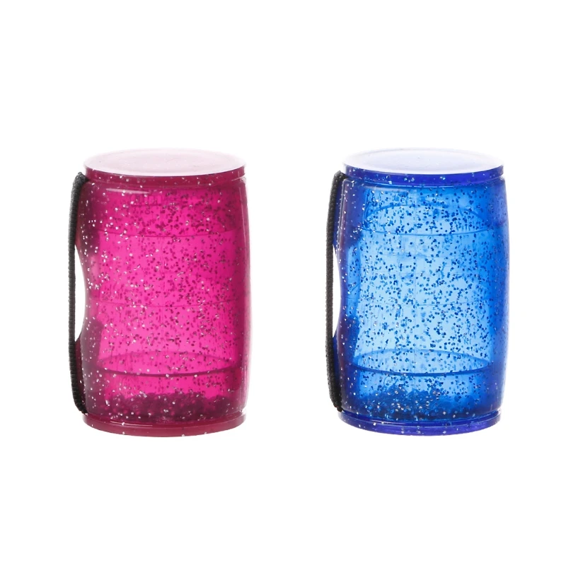 

Rhythm Sand Shaker Music Finger Ring Shot for Ukulele Guitar Bongo Cajon Maracas