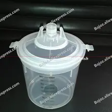 600 мл(20,3 унций) быстрая пластмассовая Лейка Отрегулируйте мерный стакан с градуированным горшком для распылитель силы тяжести