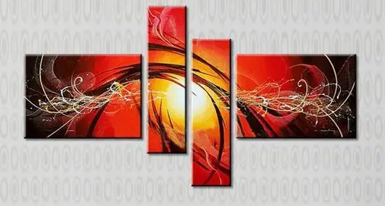 100% Ручной Современная Живопись Маслом На Холсте Wall Art топ Украшения Дома G012|home decor