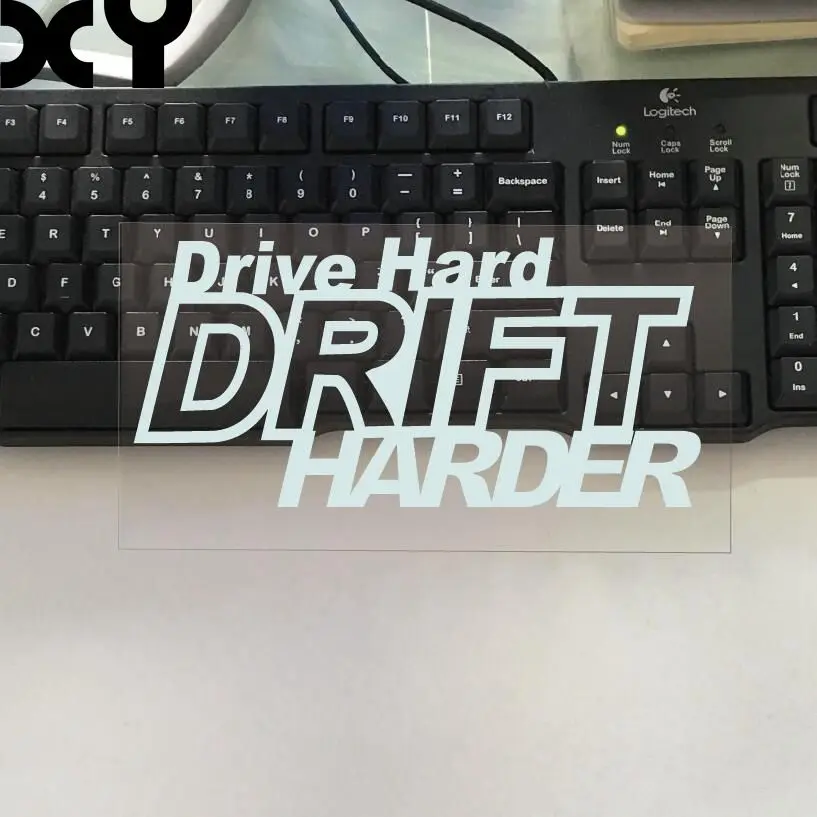 Автомобильные Stlying DRIVE жесткая DRIFT наклейка высокое качество светоотражающая
