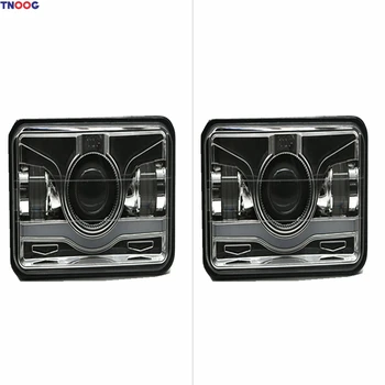 

TNOOG 4"X6" Inch Led headlights for Freightliner Kenworth Peterbilt International Volvo Sterling Western H4651 H4652 H4656 H4666