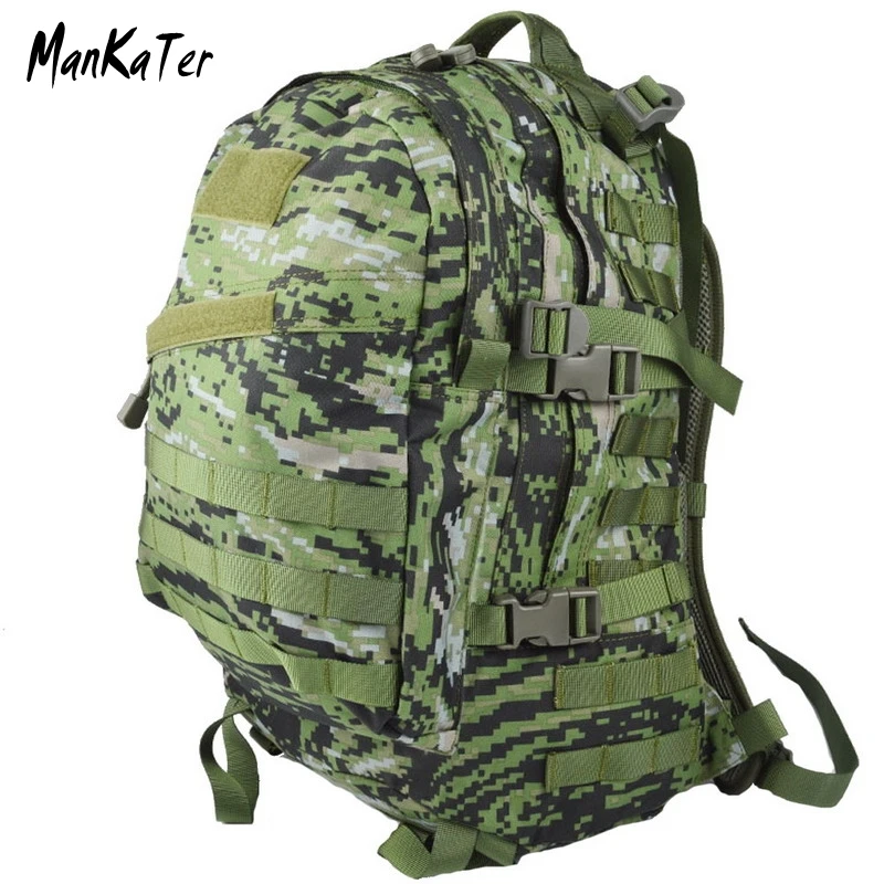  MKT Korea's camouflage 45L PUBG Cosplay Level 3 bag New 3D Military Camouflage Tactical Reflective 